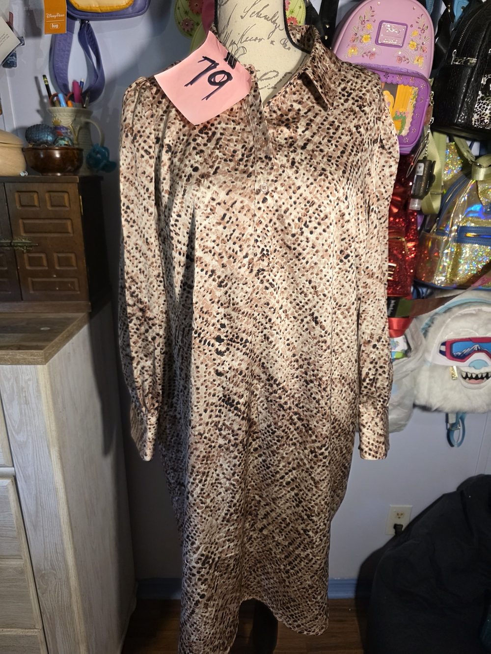 The Limited Petite Dress Size Xlarge Animal Print  NWT